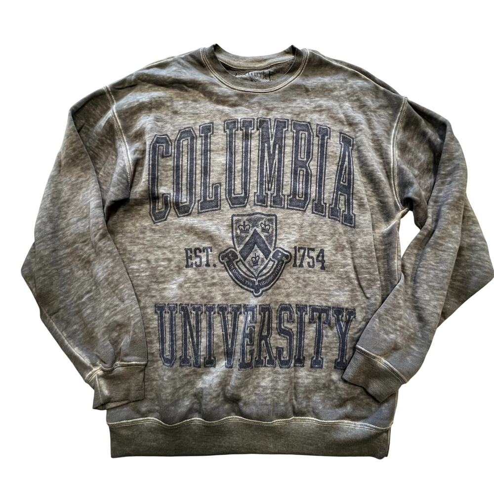 Trdmrk Women's Columbia University Butter Soft Oversized Pullover XS